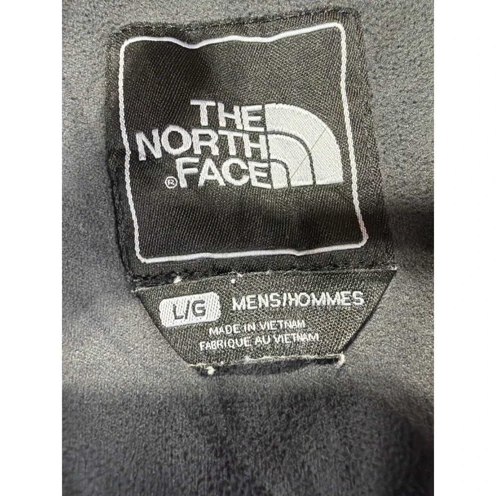 The North Face Blue‎ Softshell Jacket Mens Large FlashDry Outdoor Fleece Lined
